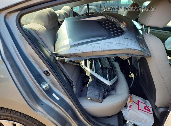 KMHD74LF0HU371373 2017 HYUNDAI ELANTRA Gray უკანა სავარძლების ხედი