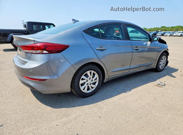 KMHD74LF0HU371373 2017 HYUNDAI ELANTRA Gray უკანა მარჯვენა