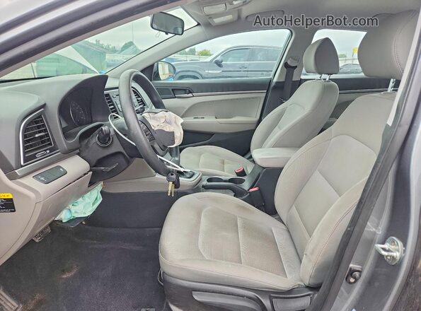 KMHD74LF0HU397035 2017 HYUNDAI ELANTRA Gray Vista interior delantera
