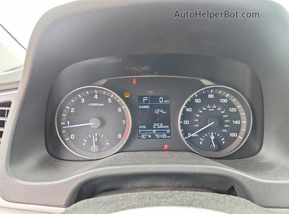 KMHD74LF0HU397035 2017 HYUNDAI ELANTRA Gray Vista del cuadro de instrumentos