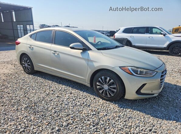 KMHD74LF0HU408552 2017 HYUNDAI ELANTRA Beige Առջևի աջ