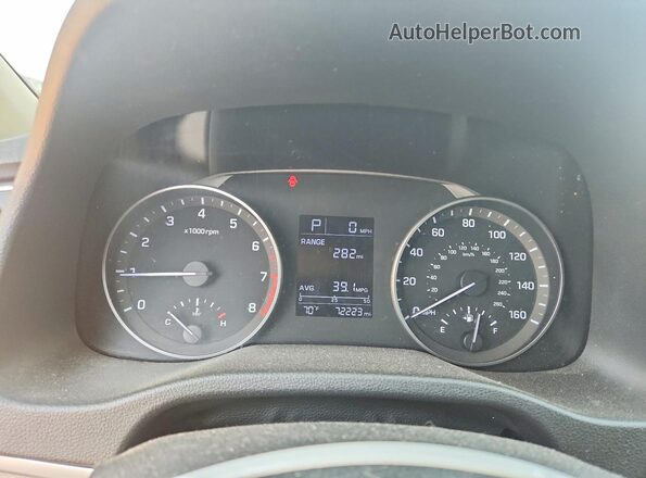 KMHD74LF0HU408552 2017 HYUNDAI ELANTRA Beige Սարքավորումների վահանակի տեսք