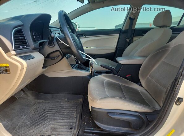 KMHD74LF0HU408552 2017 HYUNDAI ELANTRA Beige Սալոնի դիմացի տեսք