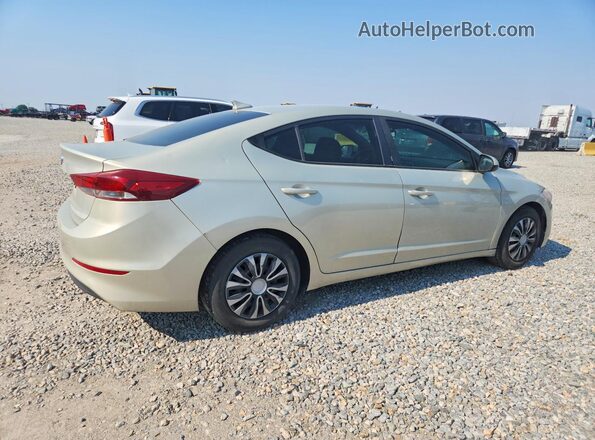 KMHD74LF0HU408552 2017 HYUNDAI ELANTRA Beige Հետևի աջ