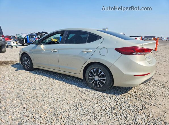 KMHD74LF0HU408552 2017 HYUNDAI ELANTRA Beige Հետևի ձախ