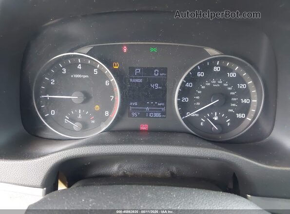 KMHD74LF0HU421527 2017 HYUNDAI ELANTRA Red Вид задніх сидінь