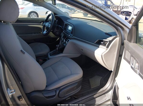 KMHD74LF0KU781355 2019 HYUNDAI ELANTRA Gray Vista interior delantera