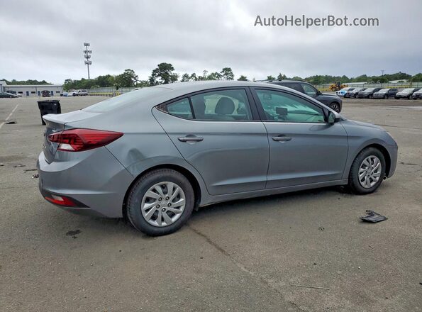 KMHD74LF0KU790105 2019 HYUNDAI ELANTRA Gray უკანა მარჯვენა