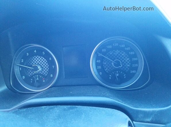 KMHD74LF0KU805721 2019 HYUNDAI ELANTRA Черный Вид щитка приборов