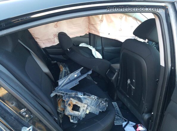 KMHD74LF0KU805721 2019 HYUNDAI ELANTRA Черный Вид задних сидений