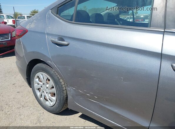 KMHD74LF0KU823961 2019 HYUNDAI ELANTRA Серый 