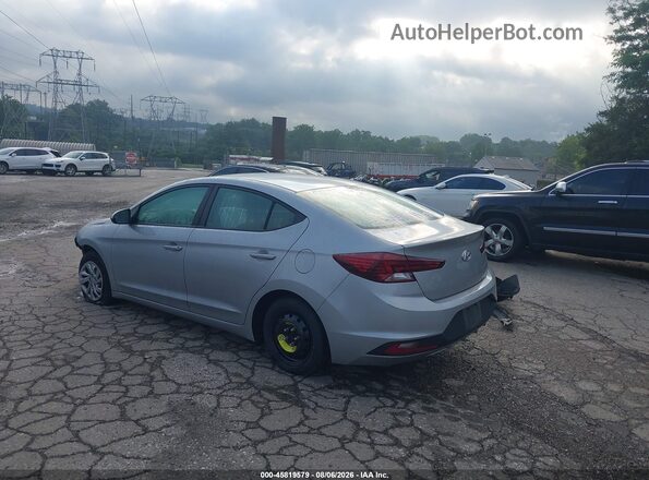KMHD74LF0LU077867 2020 HYUNDAI ELANTRA Серебряный Задняя левая четверть