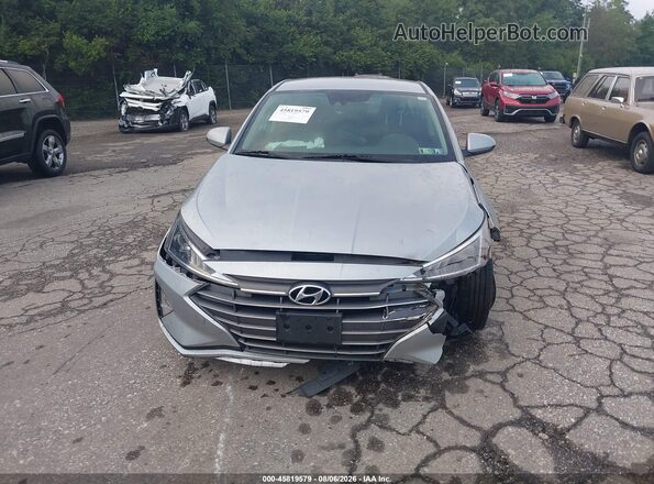 KMHD74LF0LU077867 2020 HYUNDAI ELANTRA Серебряный Вид щитка приборов