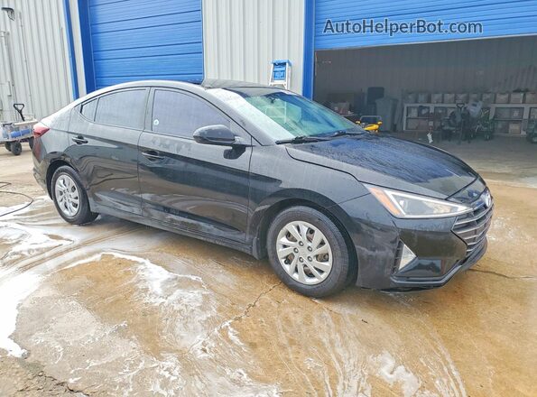 KMHD74LF0LU953871 2020 HYUNDAI ELANTRA Black წინა მარჯვენა