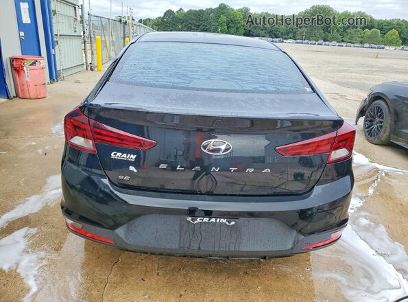KMHD74LF0LU953871 2020 HYUNDAI ELANTRA Black უკანა ხედი