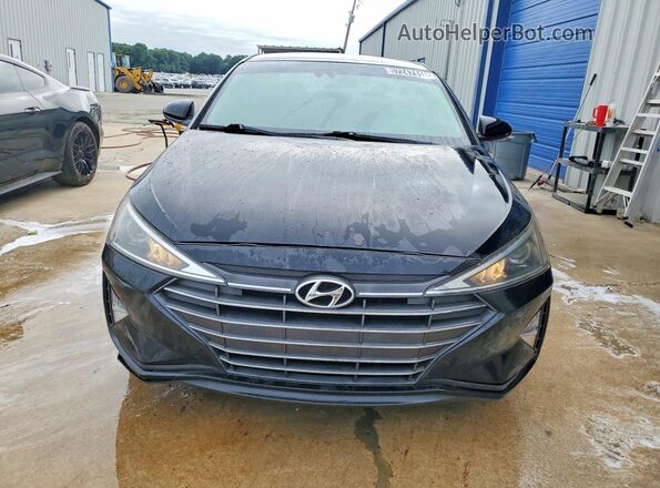 KMHD74LF0LU953871 2020 HYUNDAI ELANTRA Black წინა ხედი