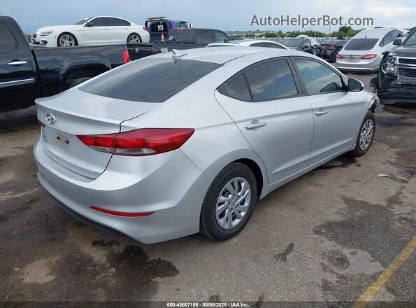 KMHD74LF1HU096340 2017 HYUNDAI ELANTRA Silver Rear right