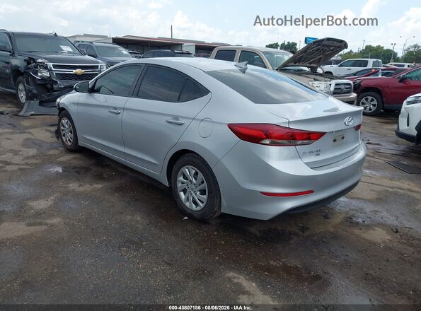KMHD74LF1HU096340 2017 HYUNDAI ELANTRA Silver Rear left