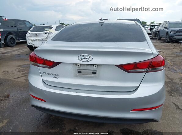 KMHD74LF1HU096340 2017 HYUNDAI ELANTRA Silver 