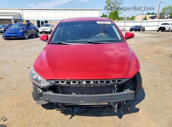 KMHD74LF1HU337572 2017 HYUNDAI ELANTRA Red Front view