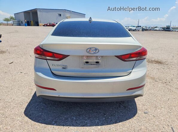 KMHD74LF1HU421651 2017 HYUNDAI ELANTRA Tan Հետևի տեսք