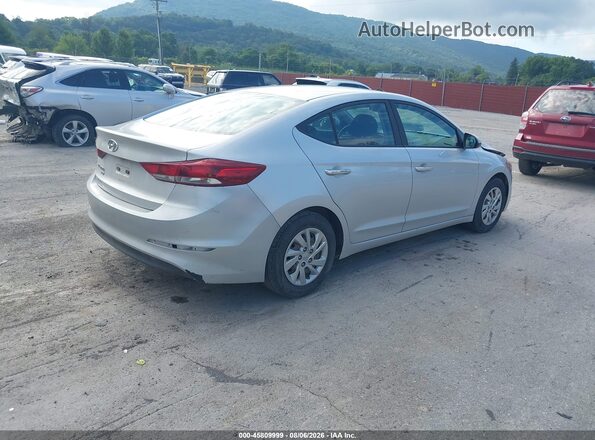 KMHD74LF1JU570972 2018 HYUNDAI ELANTRA Silver Rear right