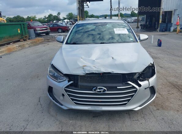 KMHD74LF1JU570972 2018 HYUNDAI ELANTRA Silver Rear interior view