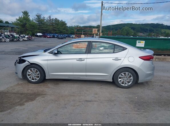 KMHD74LF1JU570972 2018 HYUNDAI ELANTRA Silver 