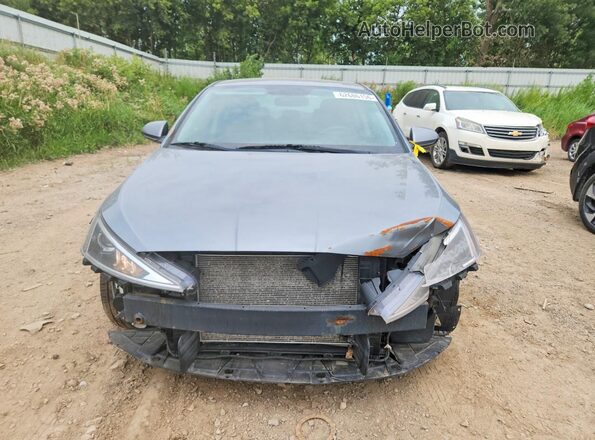 KMHD74LF1KU757145 2019 HYUNDAI ELANTRA Gray Вид спереду