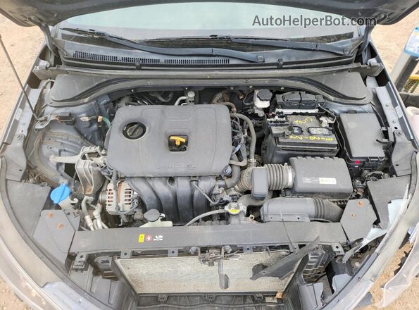 KMHD74LF1KU757145 2019 HYUNDAI ELANTRA Gray Вид задньої частини салону