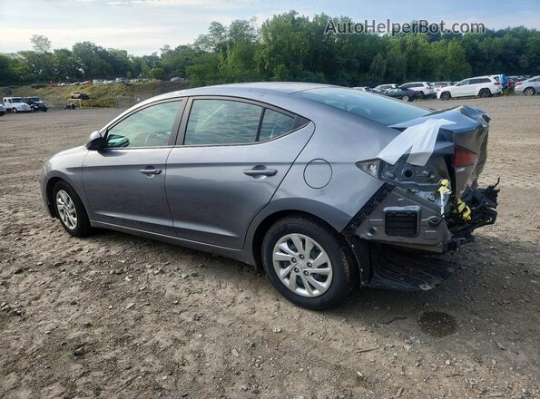 KMHD74LF1KU812984 2019 HYUNDAI ELANTRA Gray Tył lewy