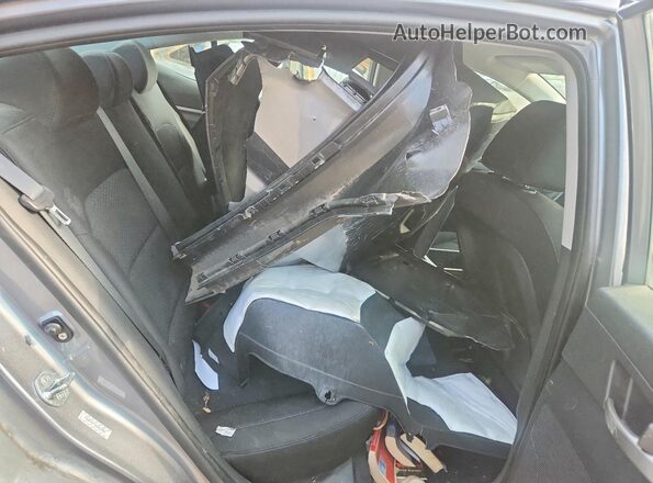 KMHD74LF1KU812984 2019 HYUNDAI ELANTRA Gray Widok tylnych siedzeń