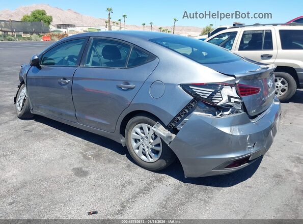 KMHD74LF1KU836363 2019 HYUNDAI ELANTRA Gray Rear left