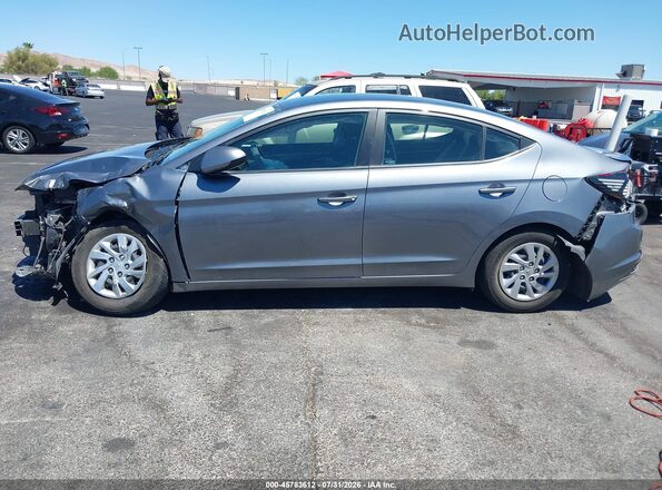 KMHD74LF1KU836363 2019 HYUNDAI ELANTRA Gray 360 interior view