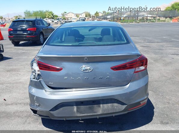 KMHD74LF1KU836363 2019 HYUNDAI ELANTRA Gray 