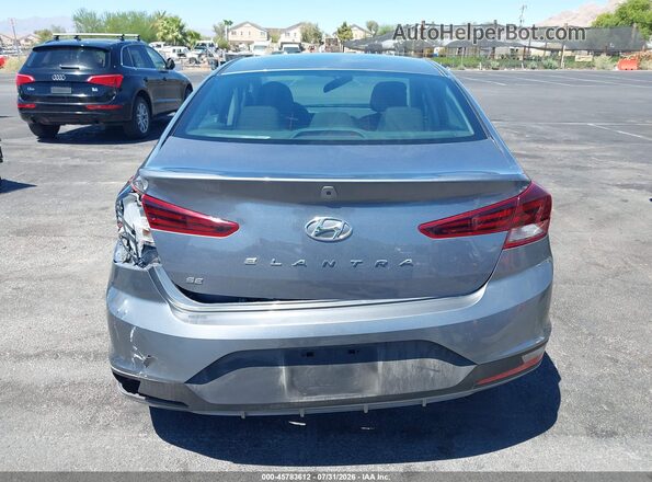 KMHD74LF1KU836363 2019 HYUNDAI ELANTRA Gray 