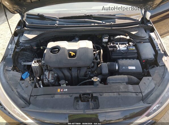 KMHD74LF1KU839618 2019 HYUNDAI ELANTRA Black Vista trasera