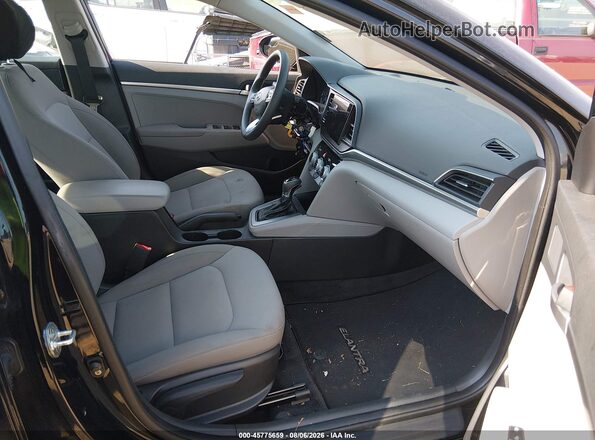 KMHD74LF1KU839618 2019 HYUNDAI ELANTRA Black Vista interior delantera
