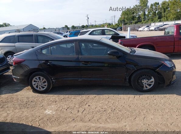 KMHD74LF1KU839618 2019 HYUNDAI ELANTRA Black Vista interior trasera