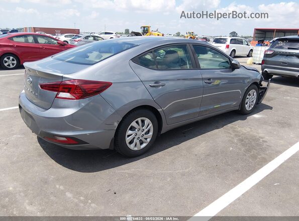 KMHD74LF1KU871646 2019 HYUNDAI ELANTRA Gray Հետևի աջ