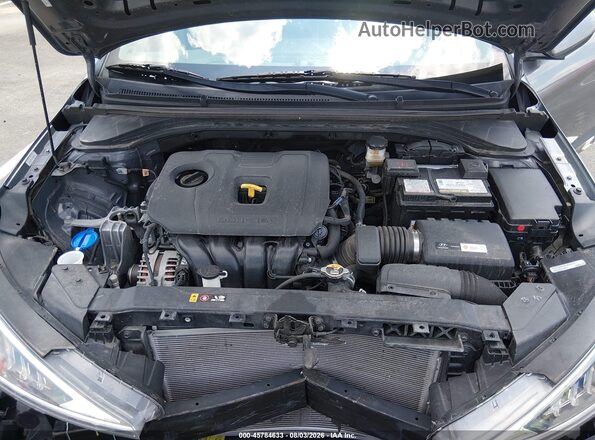 KMHD74LF1KU871646 2019 HYUNDAI ELANTRA Gray Շարժիչի բաժամունքի տեսք