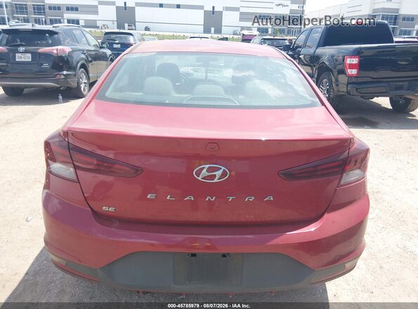 KMHD74LF1LU086285 2020 HYUNDAI ELANTRA Red 