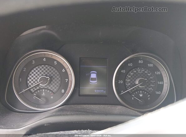 KMHD74LF1LU086285 2020 HYUNDAI ELANTRA Red უკანა სავარძლების ხედი