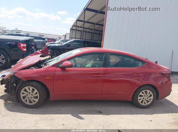 KMHD74LF1LU086285 2020 HYUNDAI ELANTRA Red სალონის 360-გრადუსიანი ხედი