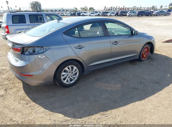 KMHD74LF2HU086870 2017 HYUNDAI ELANTRA Gray Հետևի աջ
