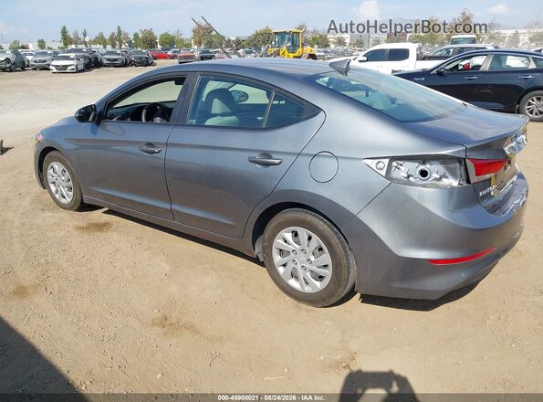 KMHD74LF2HU086870 2017 HYUNDAI ELANTRA Gray Հետևի ձախ