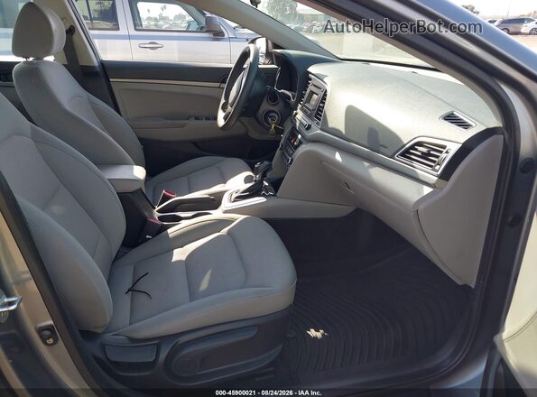 KMHD74LF2HU086870 2017 HYUNDAI ELANTRA Gray Սալոնի դիմացի տեսք