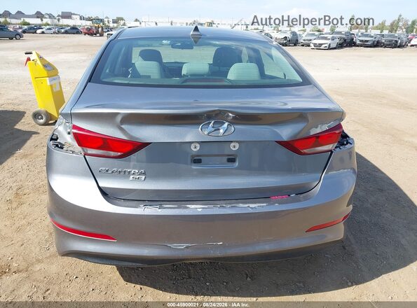 KMHD74LF2HU086870 2017 HYUNDAI ELANTRA Gray Սարքավորումների վահանակի տեսք