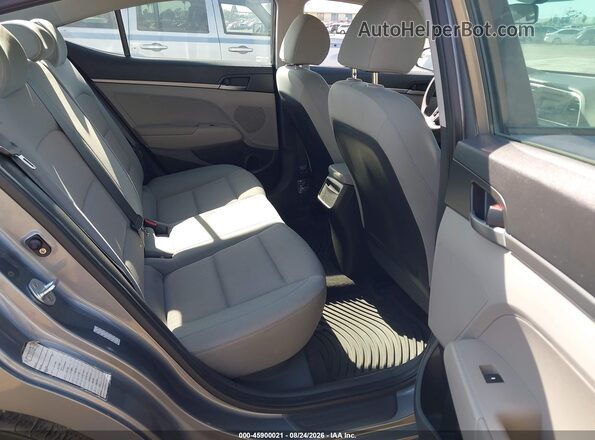 KMHD74LF2HU086870 2017 HYUNDAI ELANTRA Gray VIN կոդի պիտակի տեսք