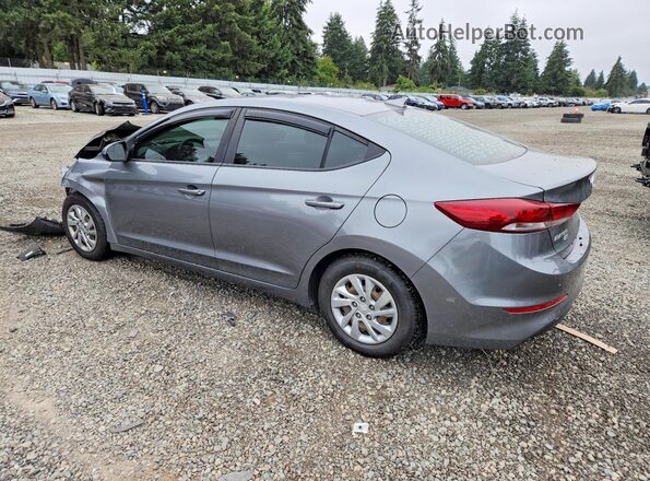 KMHD74LF2HU120094 2017 HYUNDAI ELANTRA Gray Задня ліва чверть